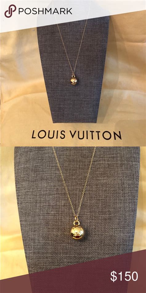 lv space necklace|14k louis vuitton necklace.